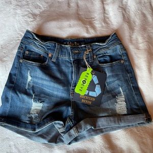 Brand new jean shorts with tags size 1